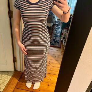 Small BDG Striped Maxi Dress
